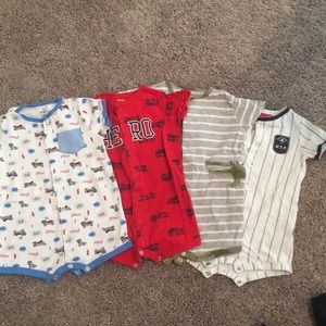 Set Of 4 Carter’s Play suits